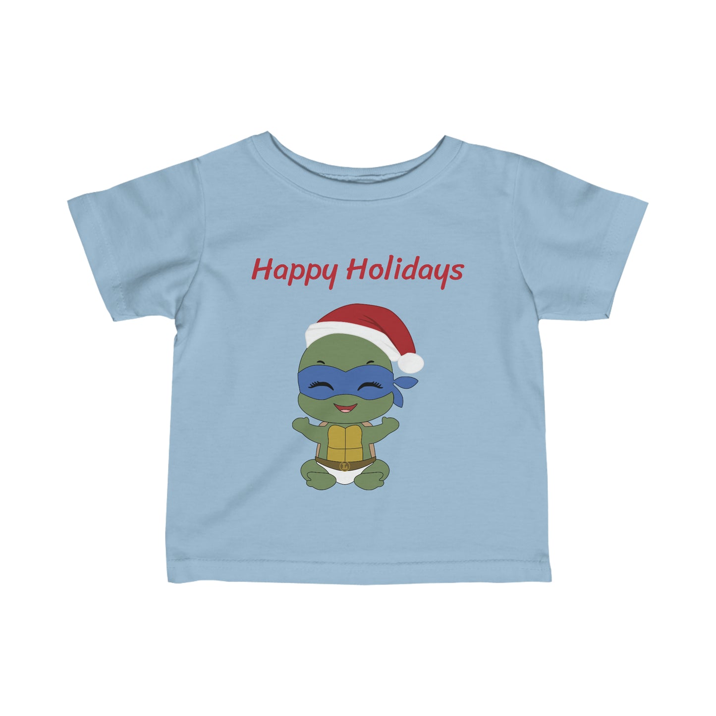 Happy Holidays - Leo - Infant Fine Jersey Tee