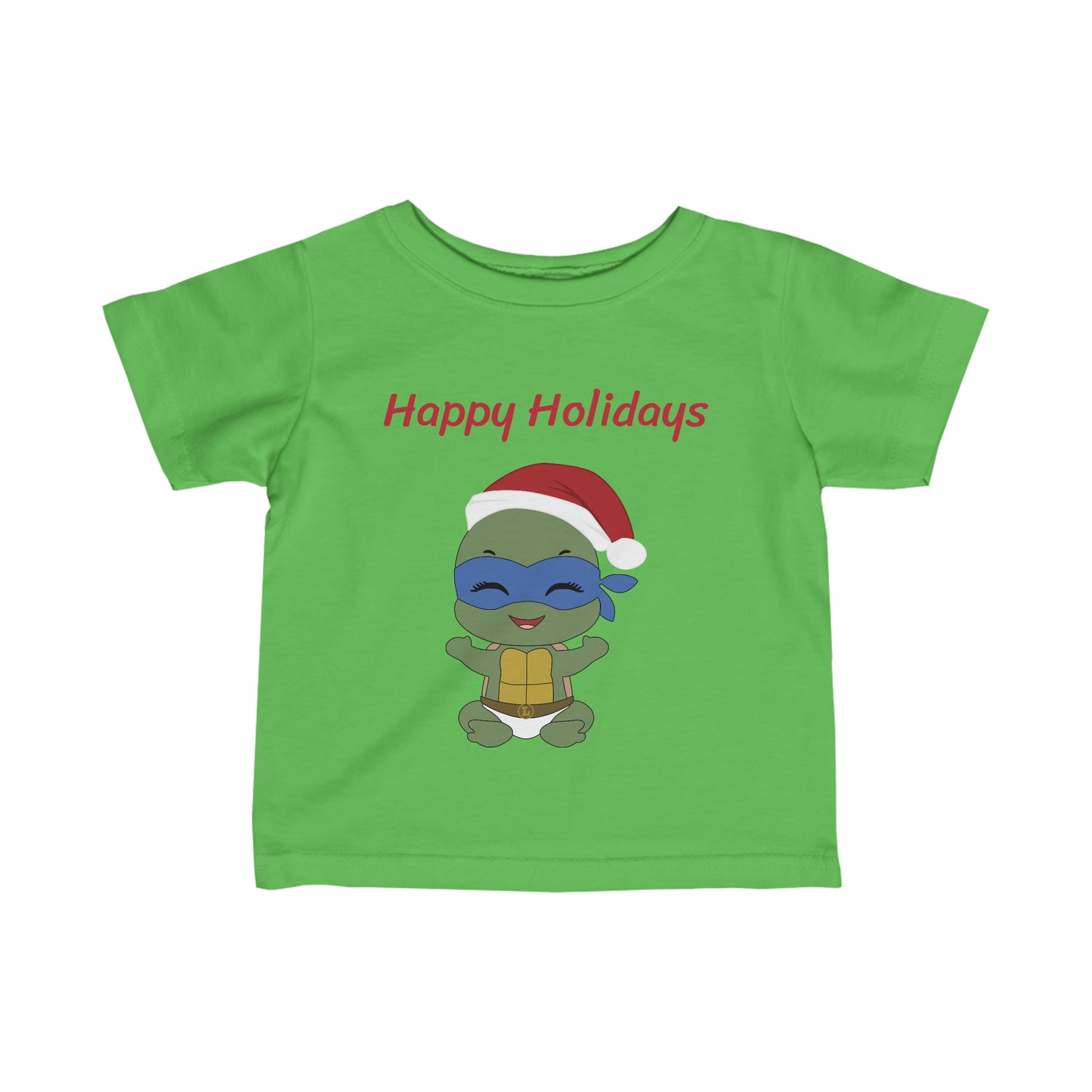 Happy Holidays - Leo - Infant Fine Jersey Tee