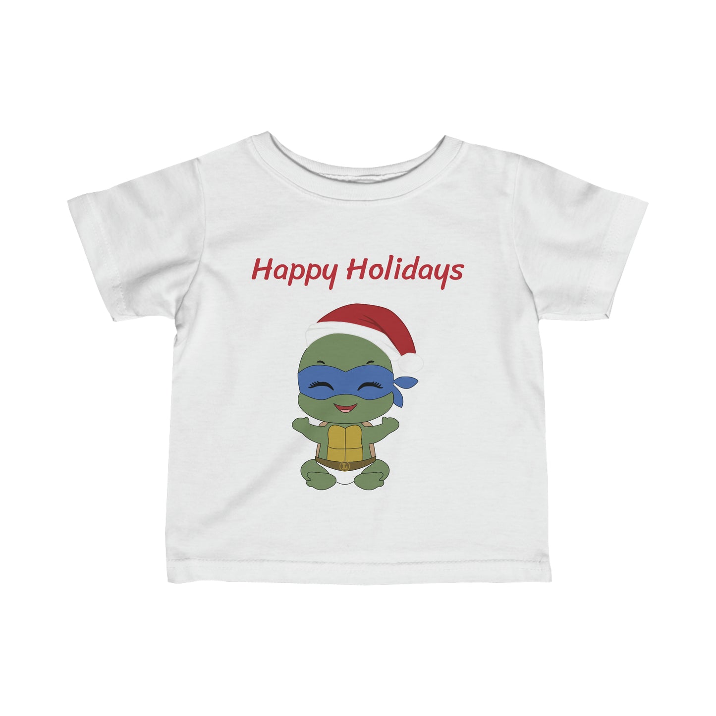 Happy Holidays - Leo - Infant Fine Jersey Tee