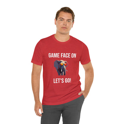 Alabama - Game Face On - Unisex Jersey Short Sleeve Tee