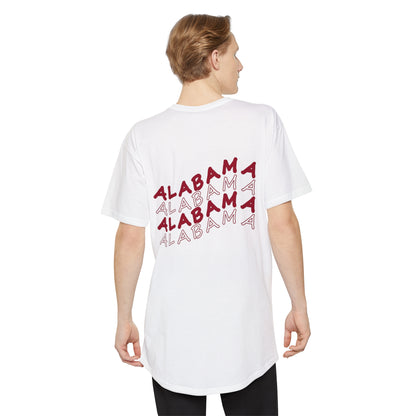 Alabama - Smiley Face - Unisex Long Body Urban Tee