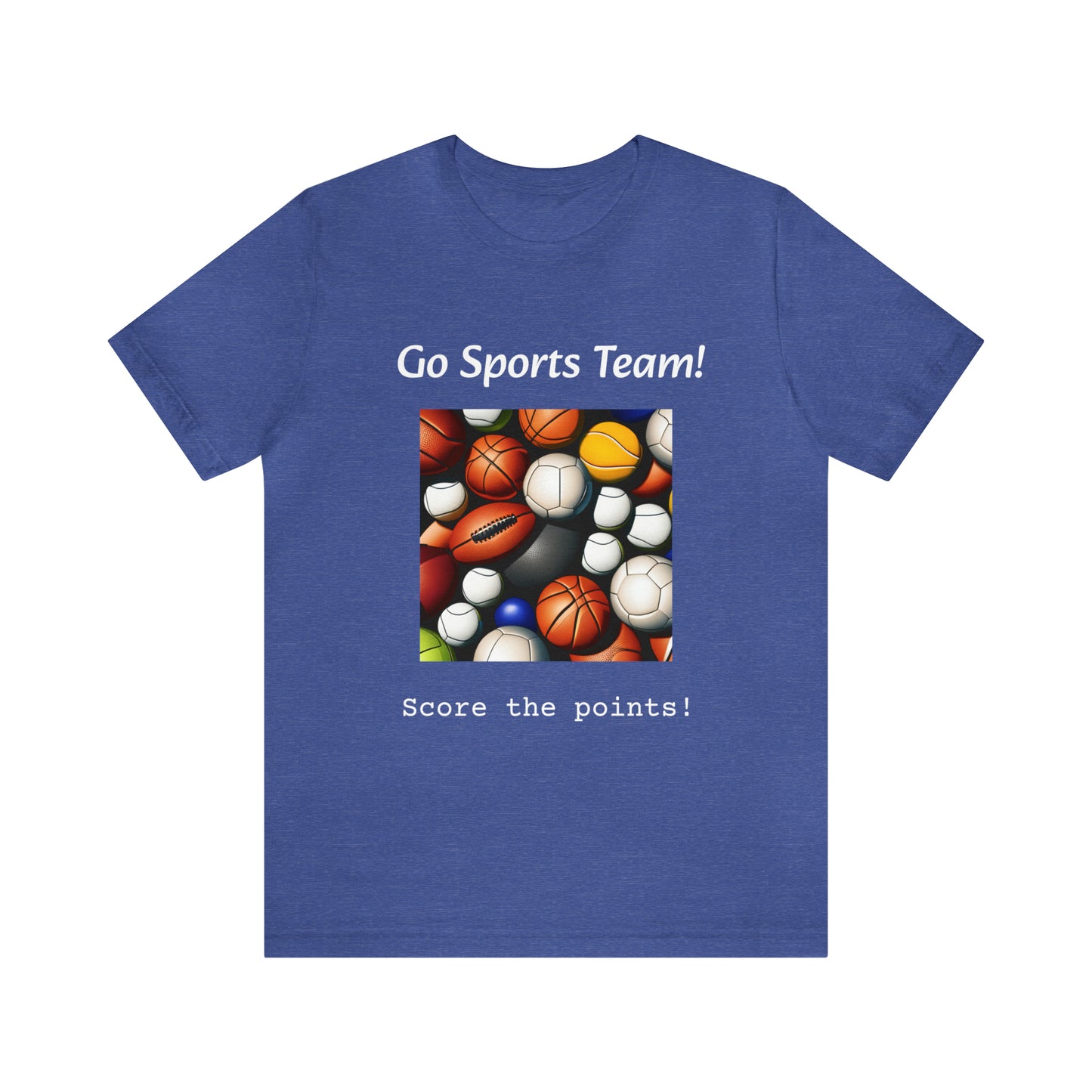 Go Sports Team - Unisex Jersey Short Sleeve Tee