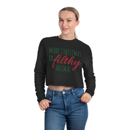 Filthy Animal - Women's Cropped Sweatshirt