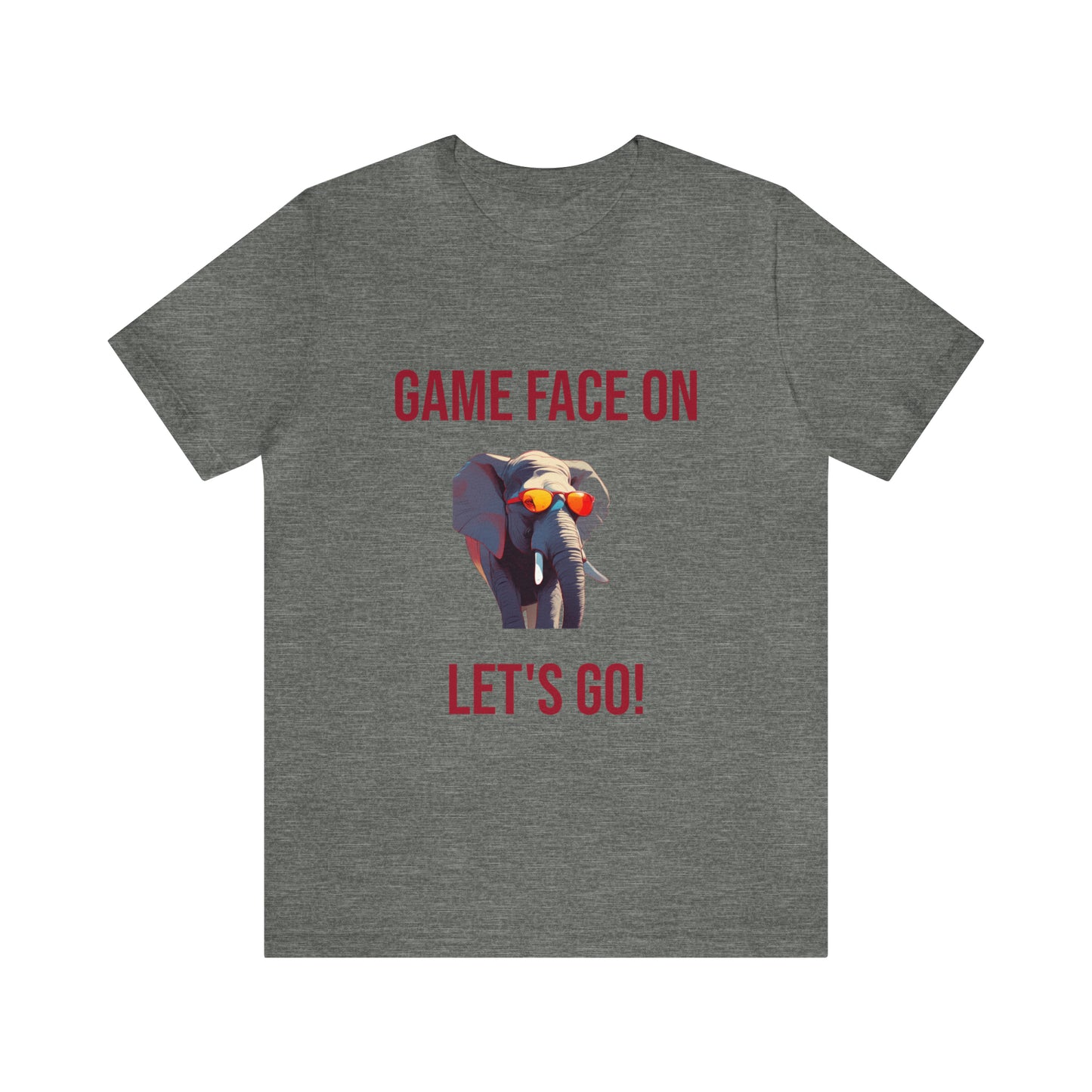 Alabama - Game Face On - Unisex Jersey Short Sleeve Tee