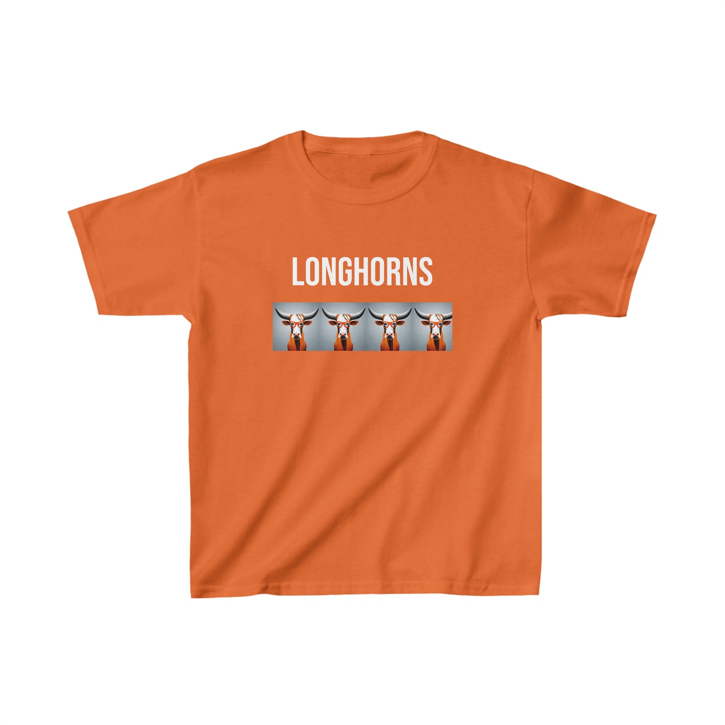 Texas - Longhorns - Kids Heavy Cotton™ Tee