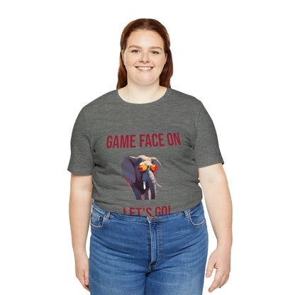 Alabama - Game Face On - Unisex Jersey Short Sleeve Tee