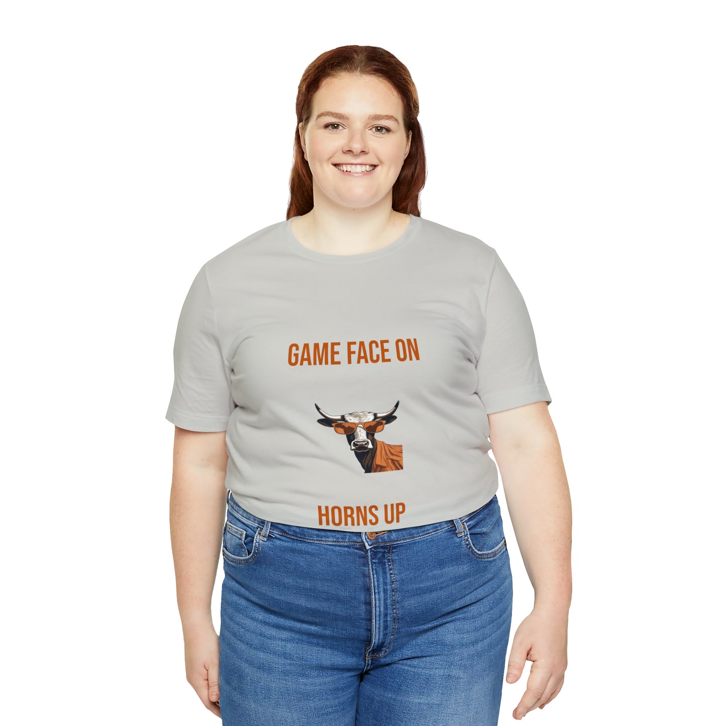 Texas - Game Face On - Unisex Jersey Short Sleeve Tee