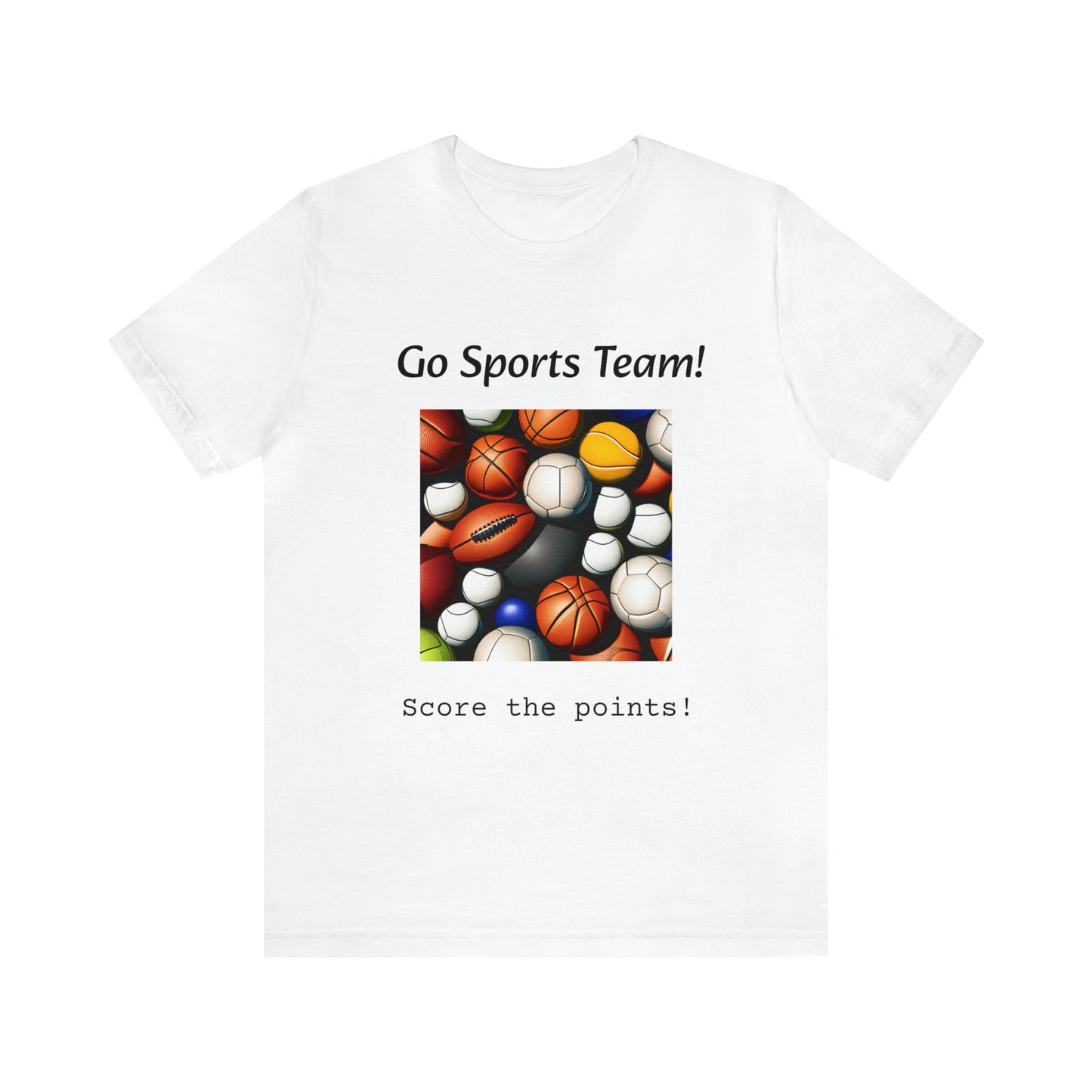 Go Sports Team - Unisex Jersey Short Sleeve Tee