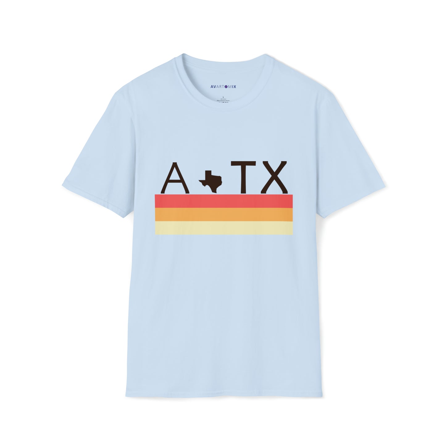 Austin - ATX Retro - Unisex Softstyle T-Shirt