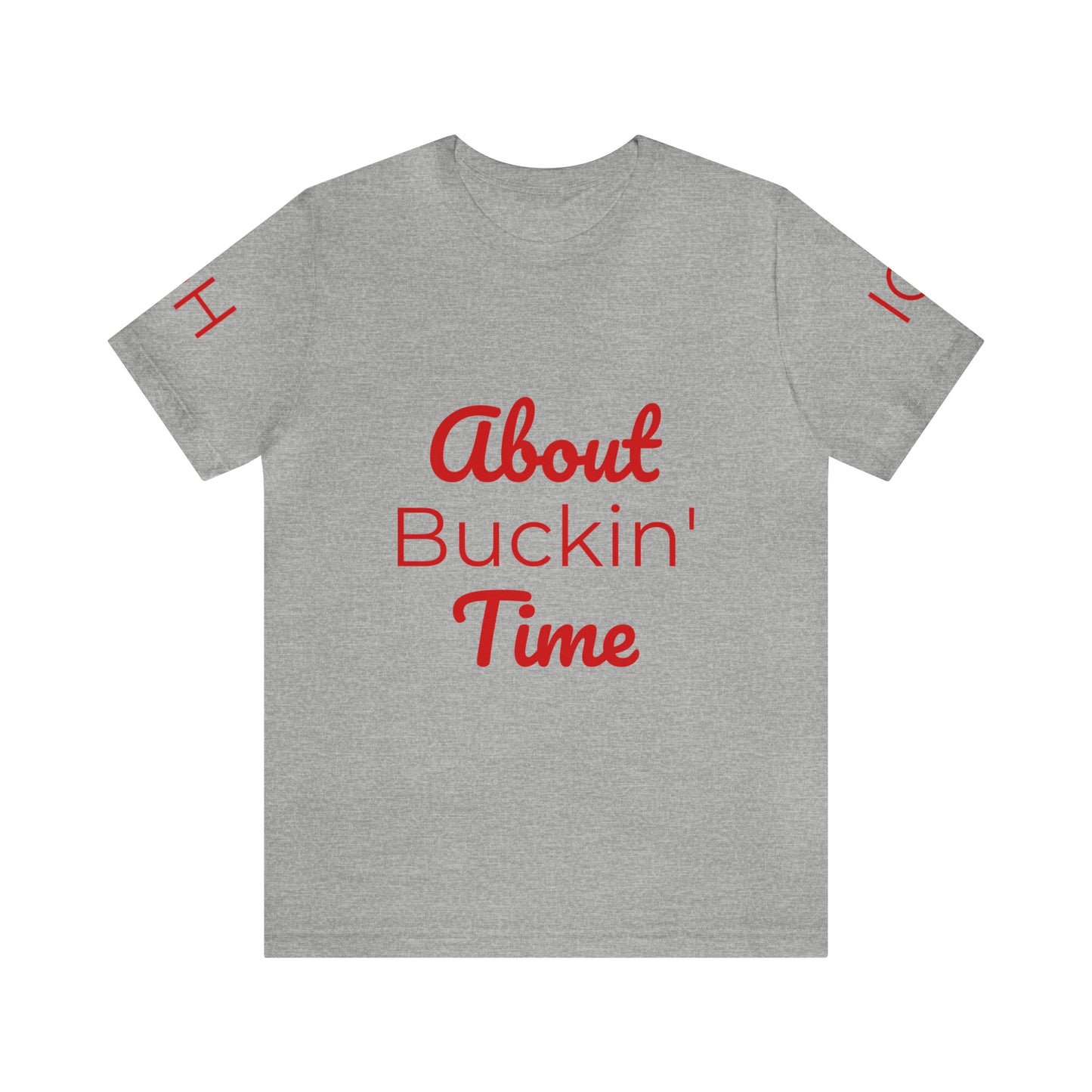 Ohio State - Buckin - Unisex Jersey Short Sleeve Tee