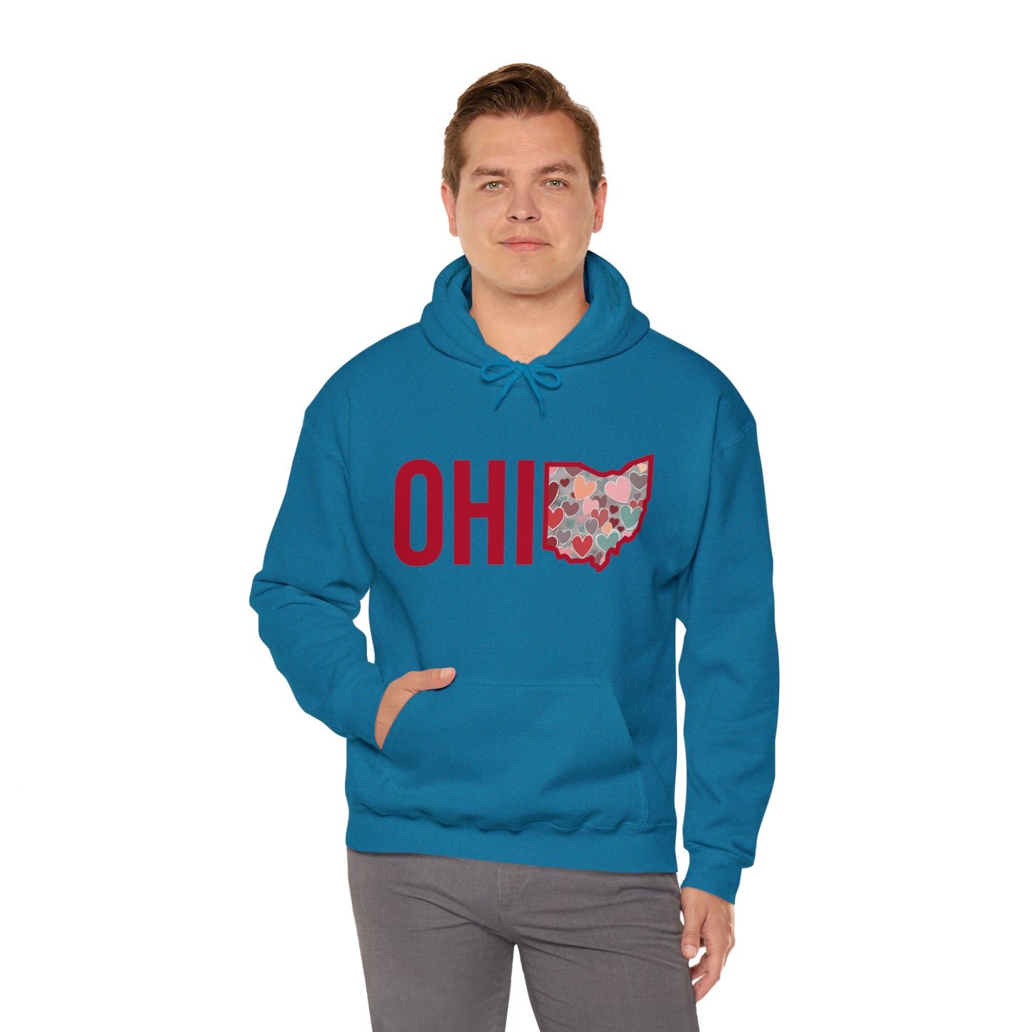 Ohio - Unisex Heavy Blend™ Hooded Sweatshirt