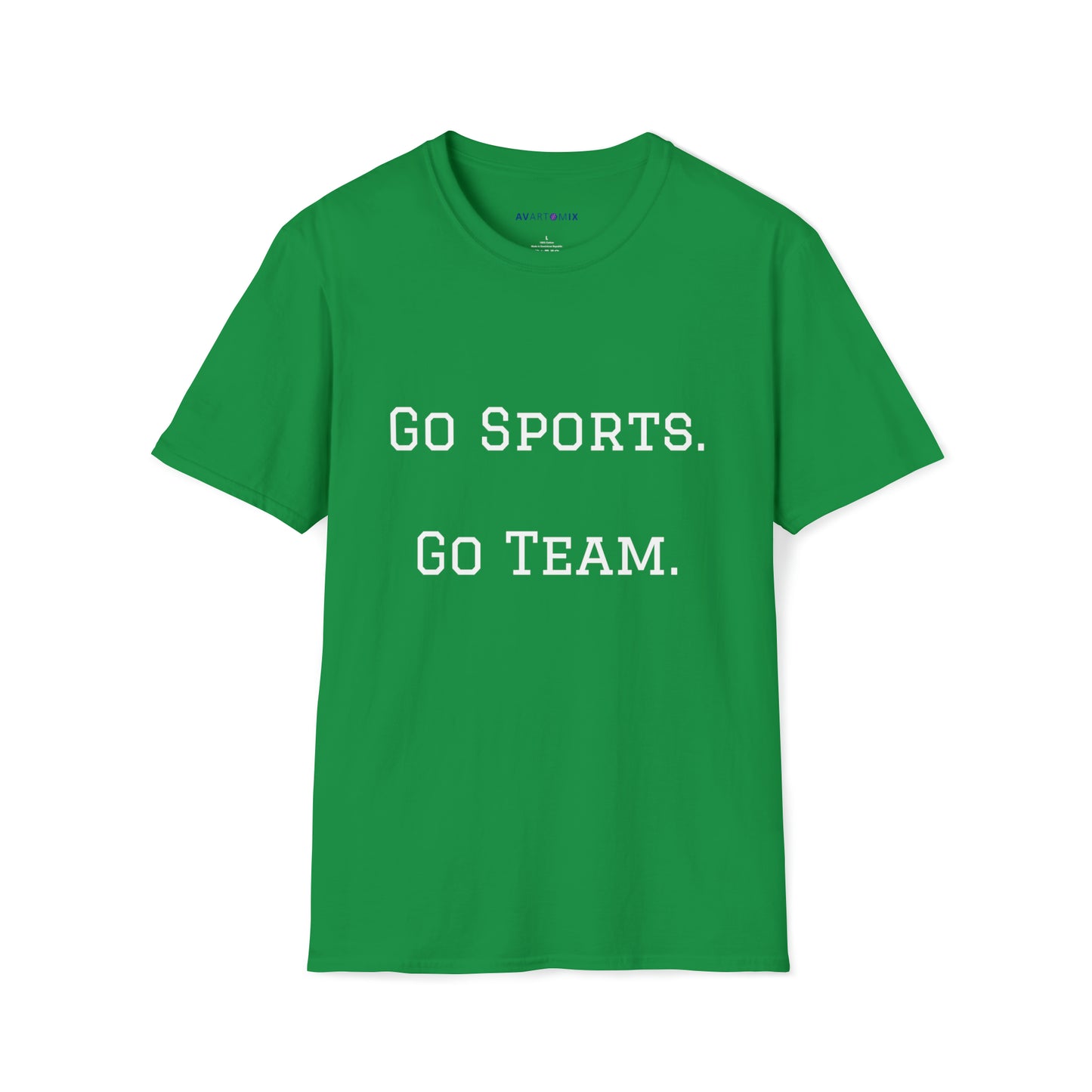 Go Sports Go Team - Unisex Softstyle T-Shirt