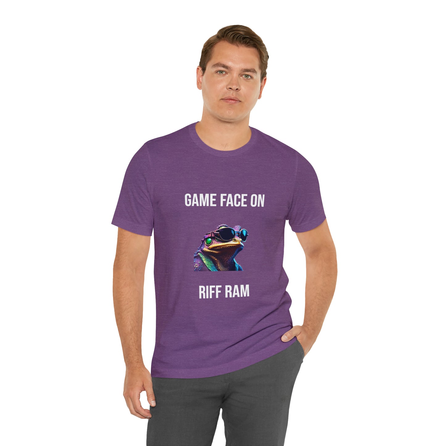 TCU - Game Face On - Unisex Jersey Short Sleeve