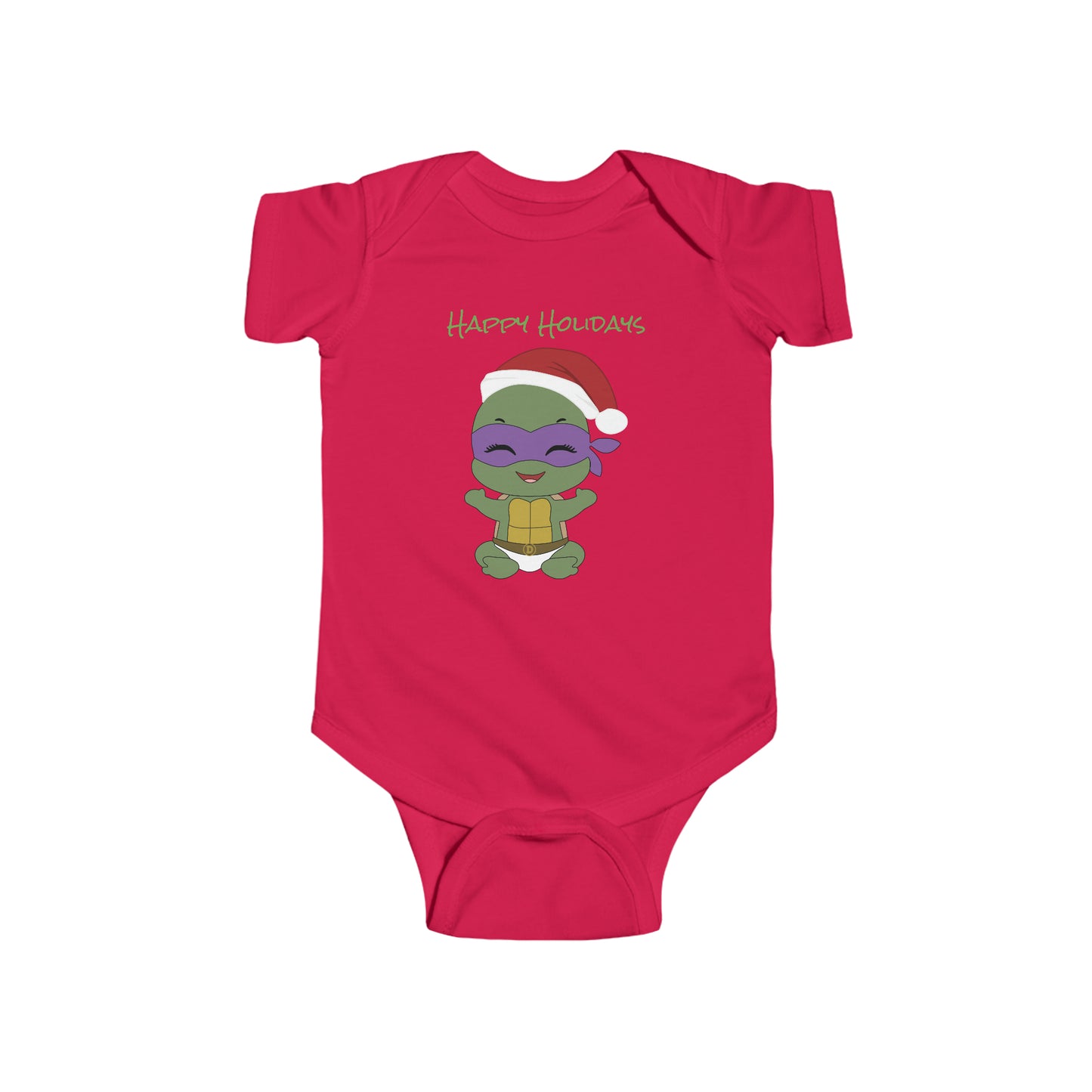 Happy Holiday - Turtle - Infant Fine Jersey Bodysuit