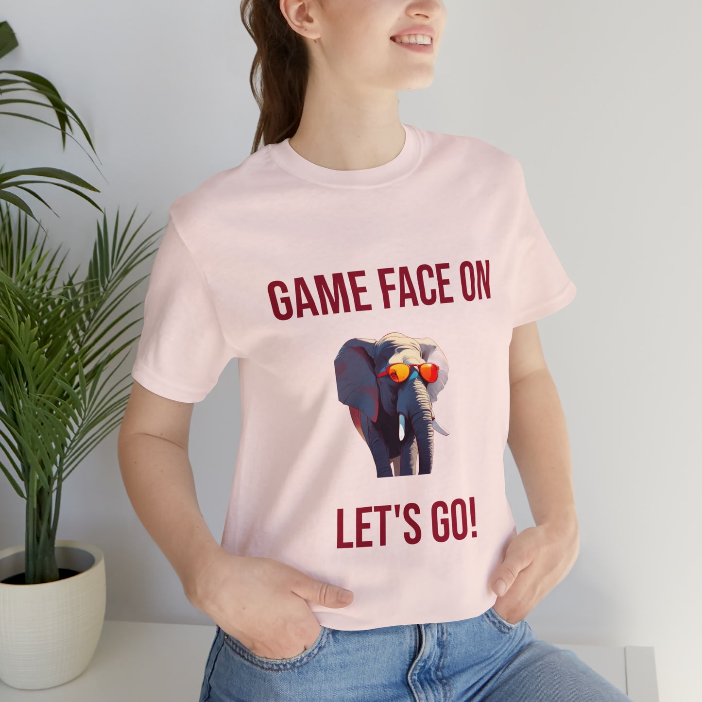 Alabama - Game Face On - Unisex Jersey Short Sleeve Tee