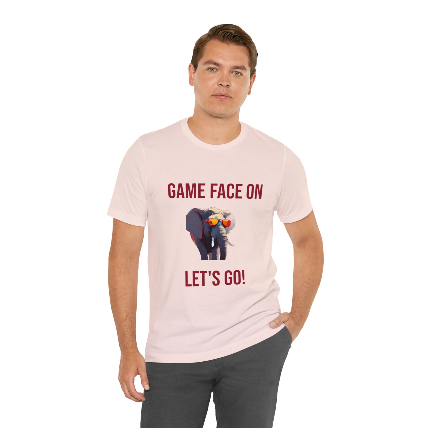 Alabama - Game Face On - Unisex Jersey Short Sleeve Tee