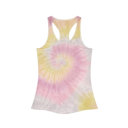 Austin - ACL - Tie Dye Racerback Tank Top Cotton Candy