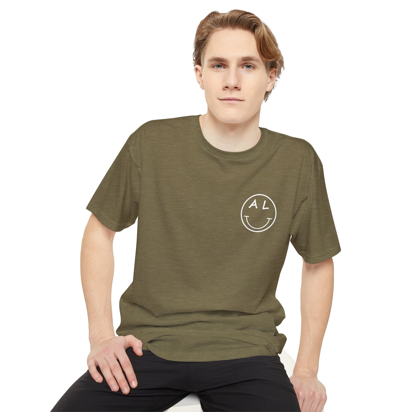 Alabama - Smiley Face - Unisex Long Body Urban Tee