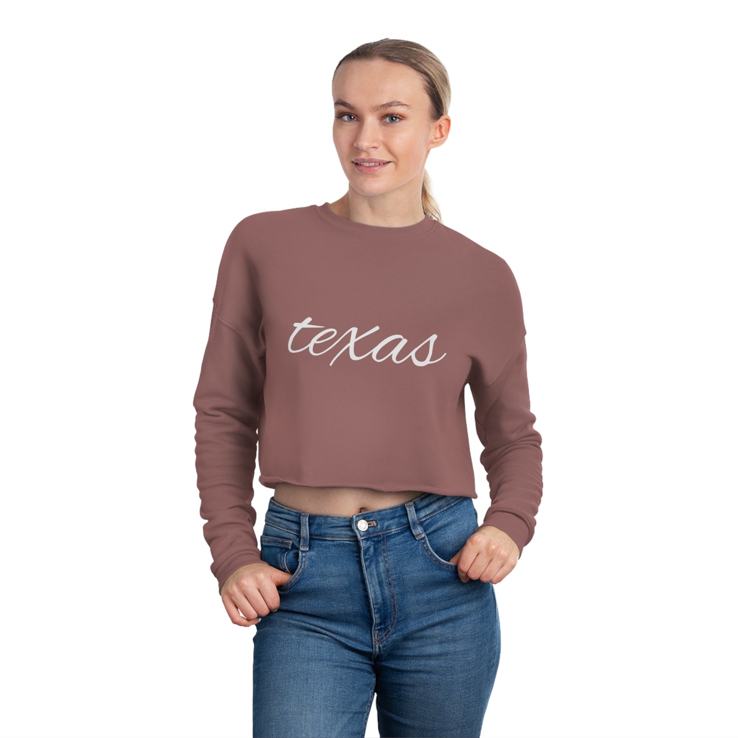 Texas - Women's Cropped Sweatshirt