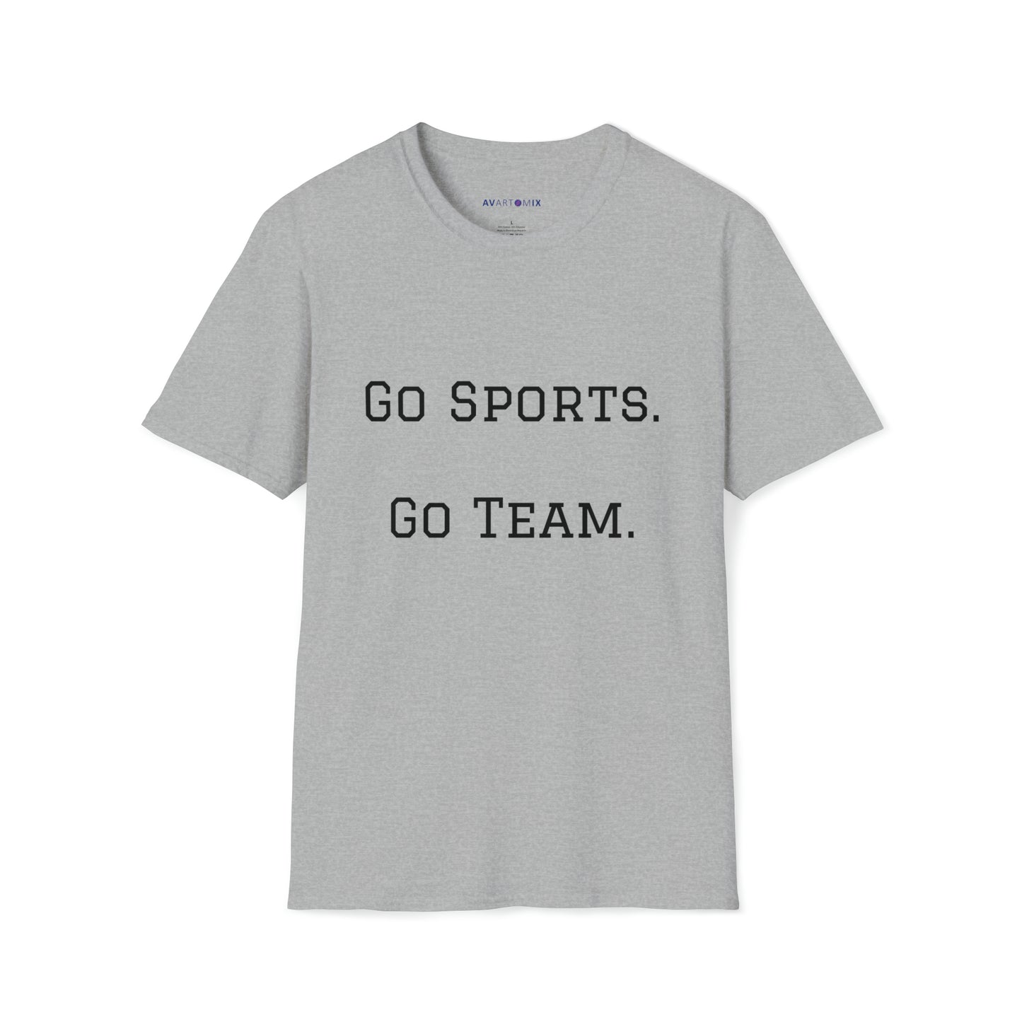 Go Sports Go Team - Unisex Softstyle T-Shirt