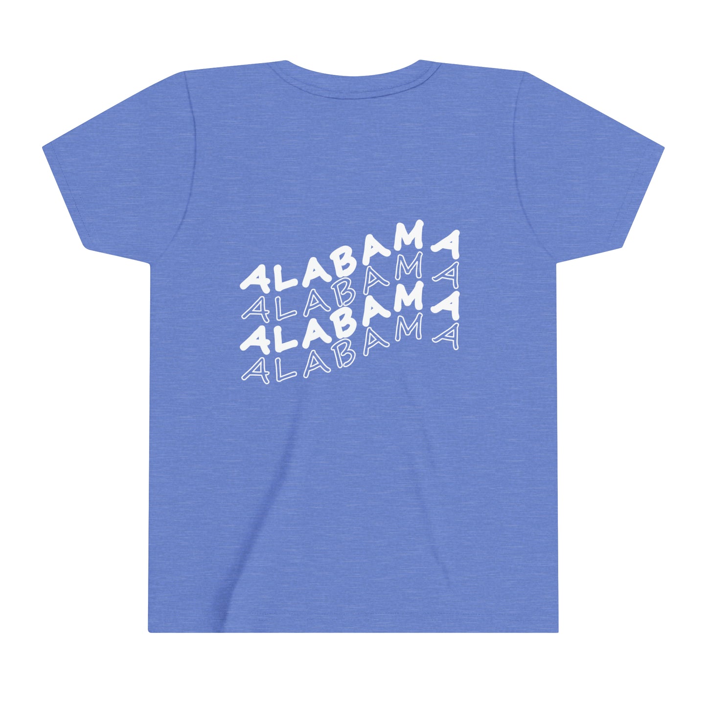 Alabama - Smiley Face - Youth Short Sleeve Tee