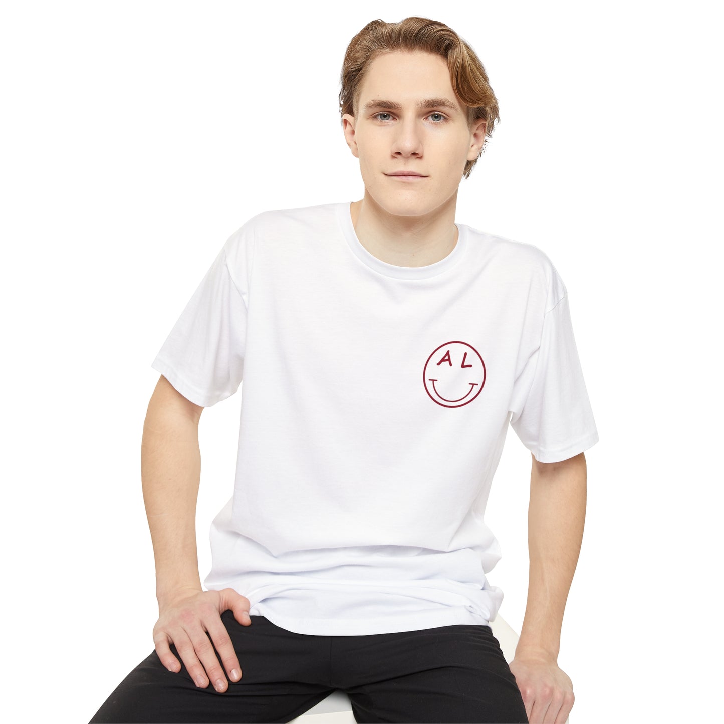 Alabama - Smiley Face - Unisex Long Body Urban Tee