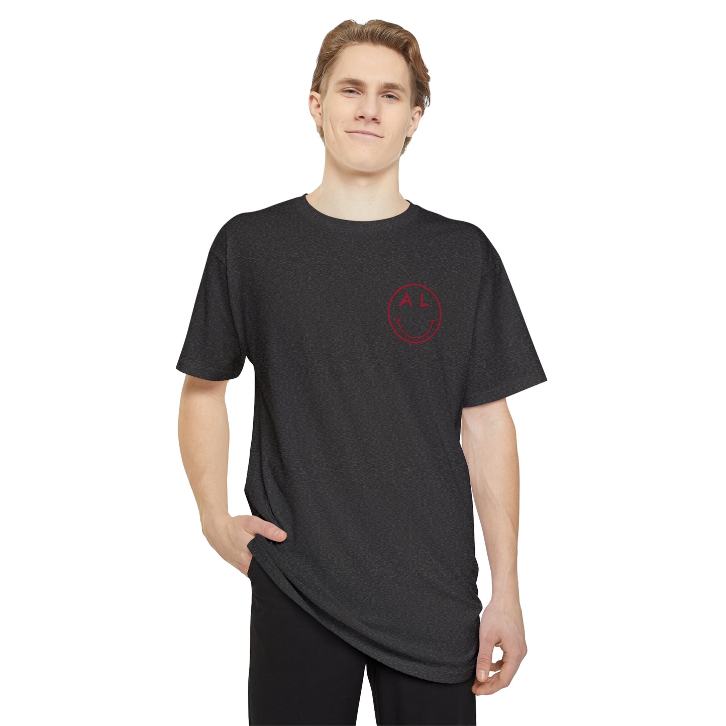 Alabama - Smiley Face - Unisex Long Body Urban Tee