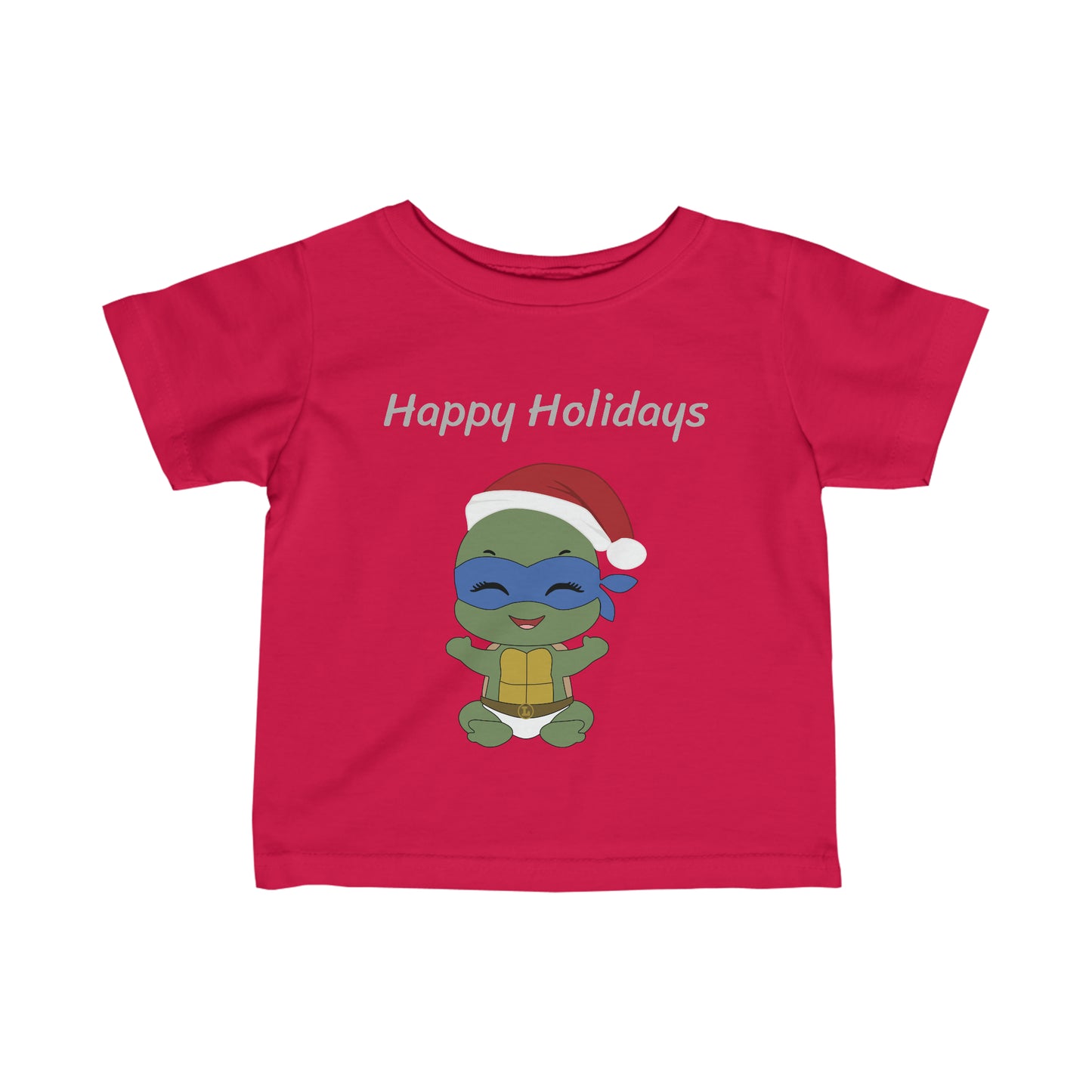 Happy Holidays - Leo - Infant Fine Jersey Tee